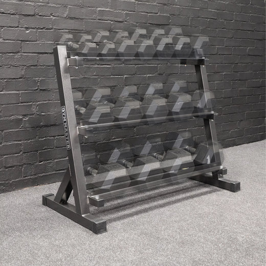 3 Tier Hex Dumbbell Rack