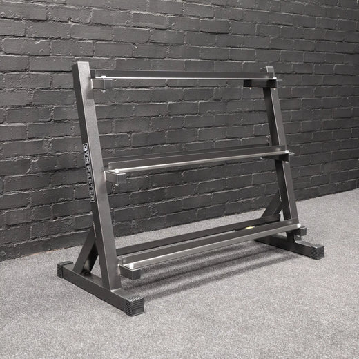 Hex Dumbbell Set and Storage Rack