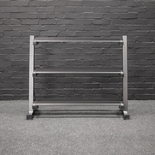 Hex Dumbbell Set and Storage Rack