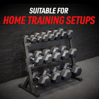Thumbnail for Hex Dumbbell Set and Storage Rack