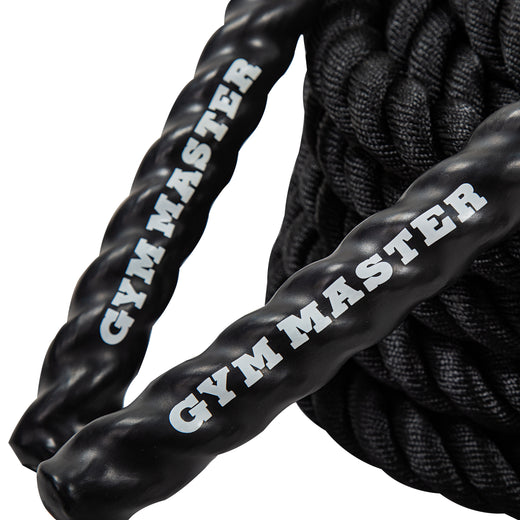 38mm Battle Rope 9m/12m/15m with Hoop Floor/Wall Anchor