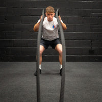 Thumbnail for 38mm Battle Rope 9m/12m/15m with Hoop Floor/Wall Anchor