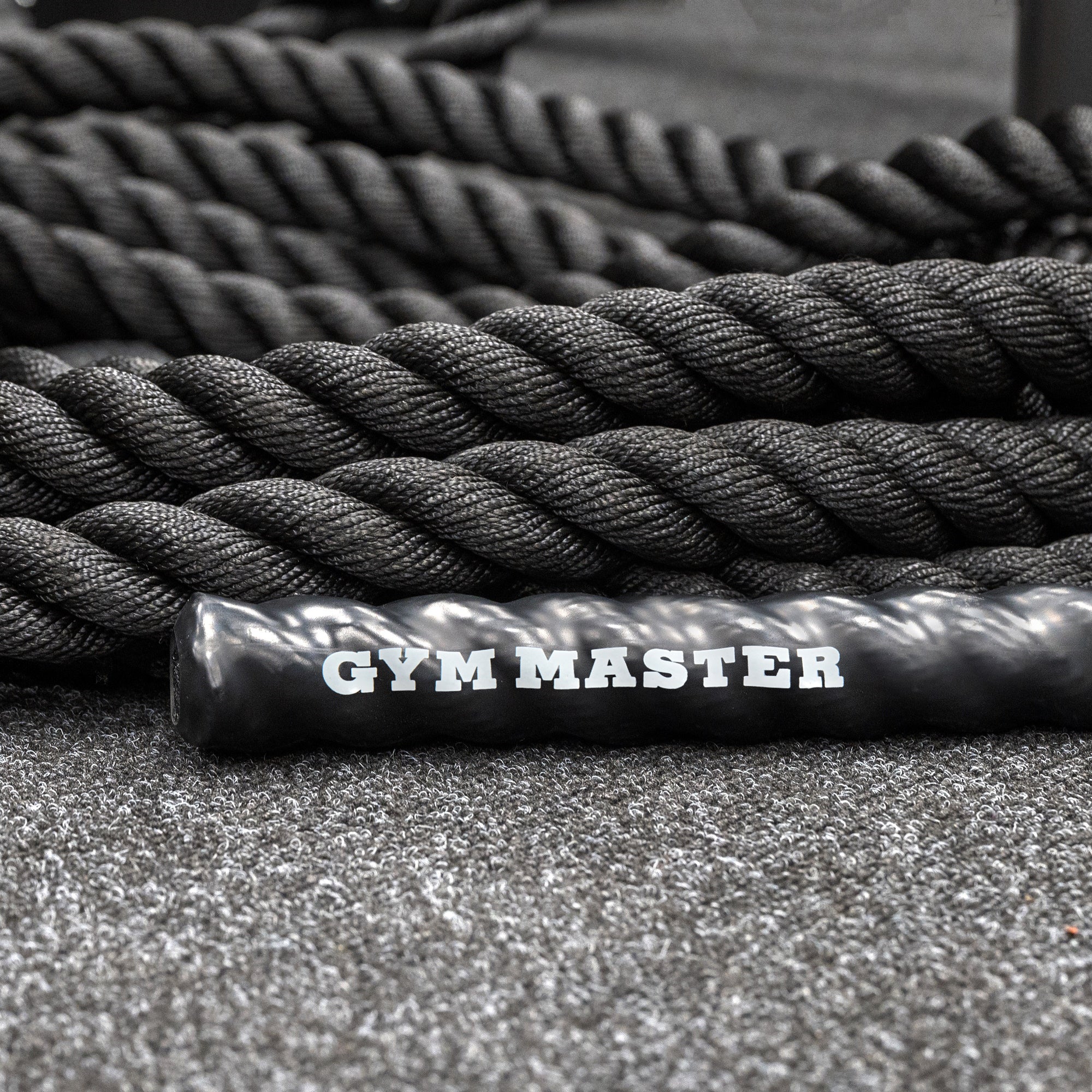 38mm Battle Rope 9m/12m/15m with Hoop Floor/Wall Anchor