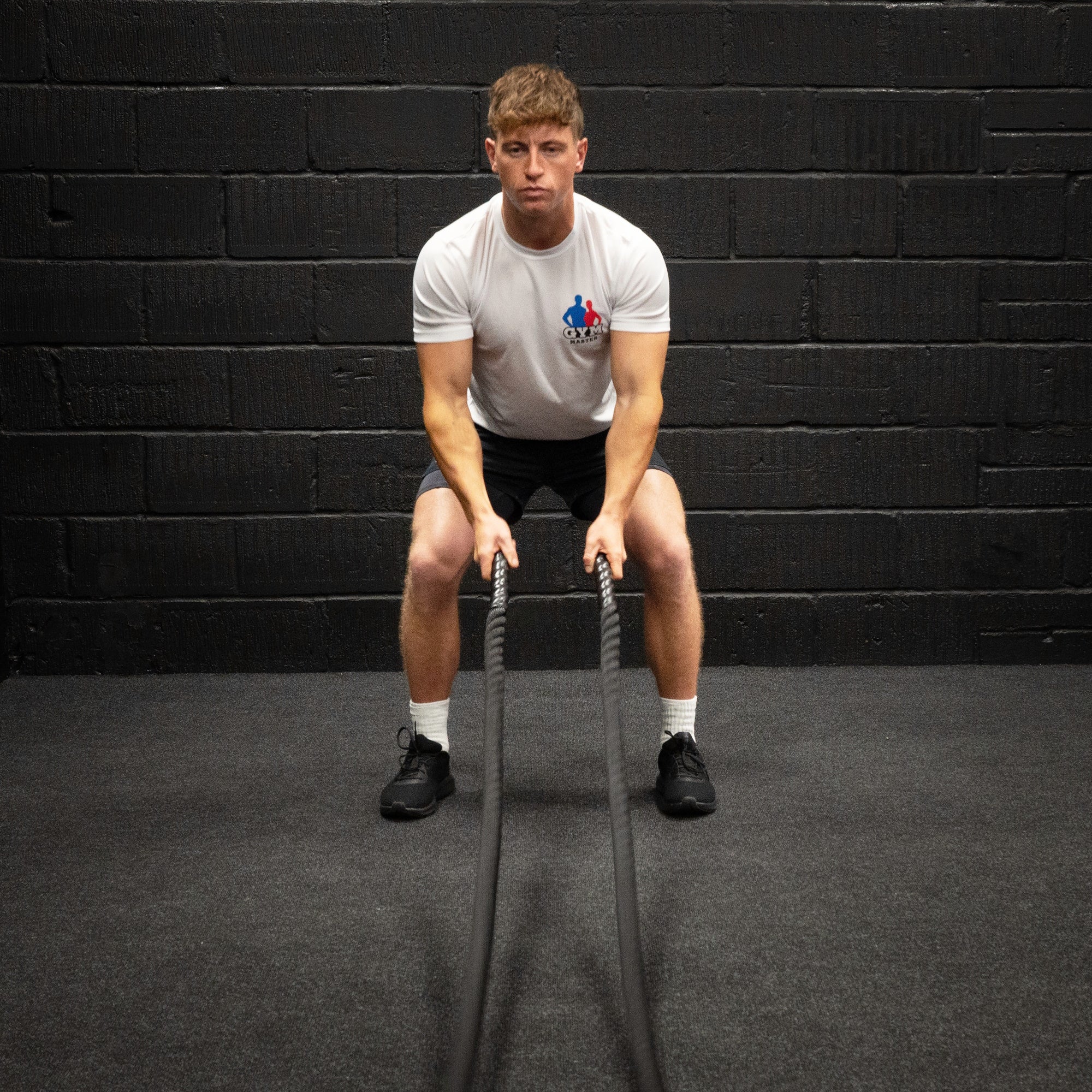 Battle Rope Corda Allenamento - 38mm/50mm, 9m/12m/15m, Con Fascette E Ancoraggio - Foto 4