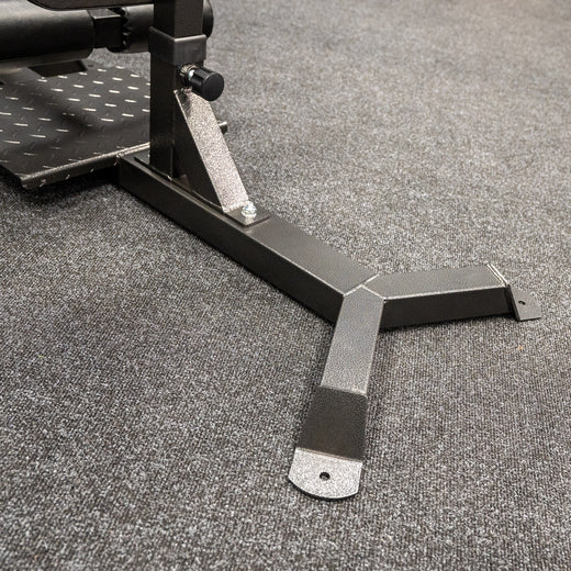 Adjustable Sissy Squat Bench Leg Machine with Upgraded Padded Cushion