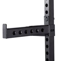 Thumbnail for A  close up of an additional module for a weight lifting rack