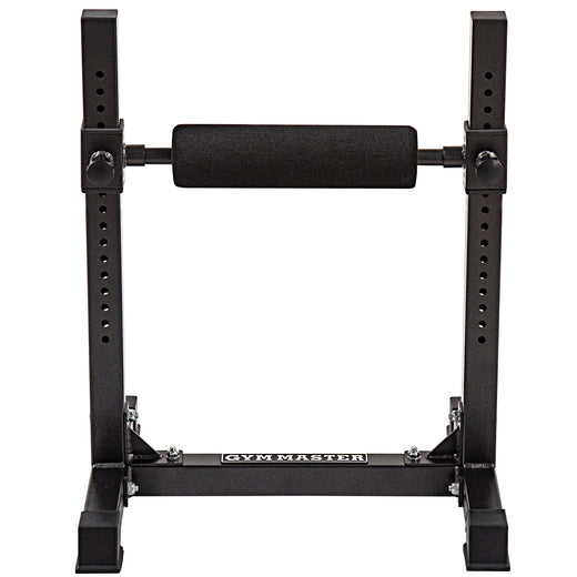 Adjustable Single Leg Squat Roller Stand with Foam Foot Rest for Bulgarian Split Squats