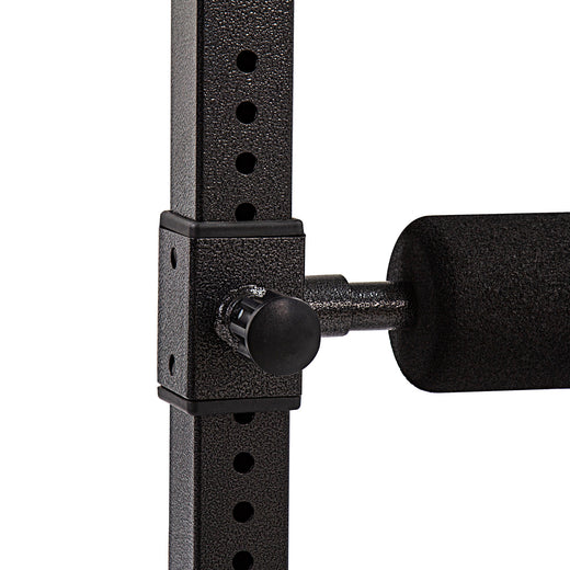 Adjustable Single Leg Squat Roller Stand with Foam Foot Rest for Bulgarian Split Squats