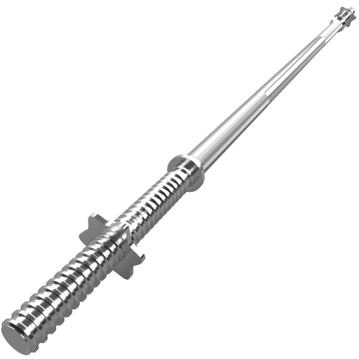 1" Standard Barbell Weight Bar with Spin Lock Collars – 4ft/5ft/6ft/7ft