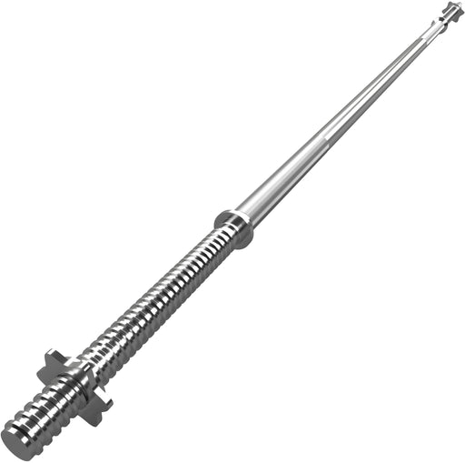 1" Standard Barbell Weight Bar with Spin Lock Collars – 4ft/5ft/6ft/7ft