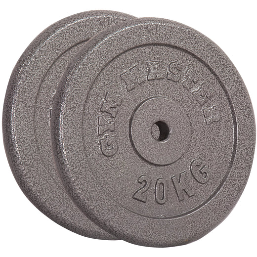 Cast Iron 1" Standard Weight Plates.