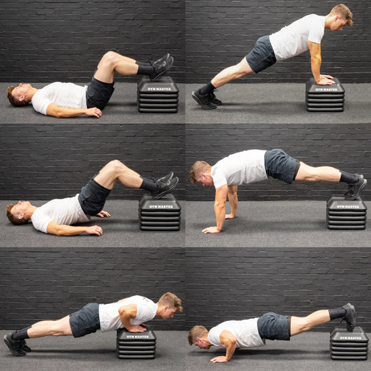 Deluxe Adjustable Aerobic Step Stepper Board