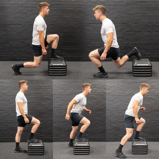 Deluxe Adjustable Aerobic Step Stepper Board