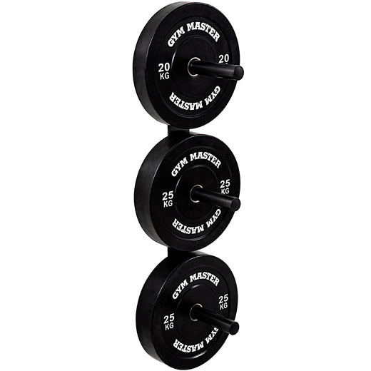 Olympic 2" Weight Plate Wall Mounted Storage Rack - Vertical or Horizontal