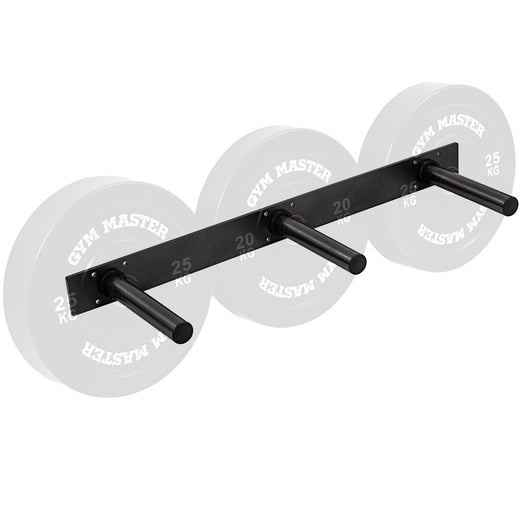 Olympic 2" Weight Plate Wall Mounted Storage Rack - Vertical or Horizontal