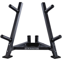 Thumbnail for A GYM MASTER weight plate holder, with bar bell slots