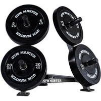 Thumbnail for A GYM MASTER weight plate holder, with bar bell slots
