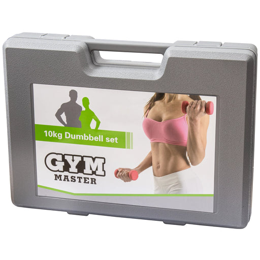 10kg Dumbbell Weight Set with Carry Case