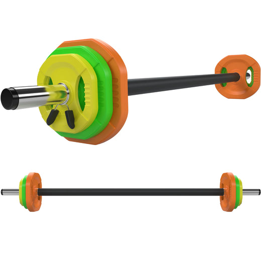 20kg Rubber Coated Studio Pump Set