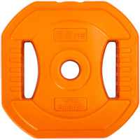 Thumbnail for An orange GYM MASTER weight plate