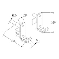 Thumbnail for GM1 Standard J-Cup Hooks with HDPE Protection for 50mm racks