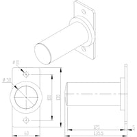 Thumbnail for GM2 Pair of Olympic Fractional Weight Change Plate Storage Pole