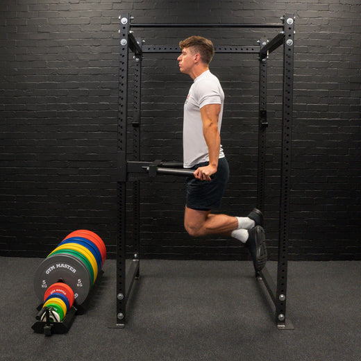 GM3 Y Dip Bar Handle Add On Attachment for Power Racks and Cages