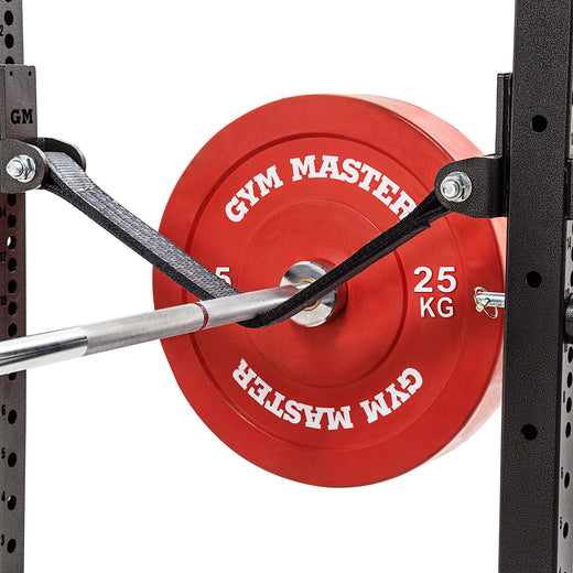 GM3 Power Rack Safety Straps with UHMW liners