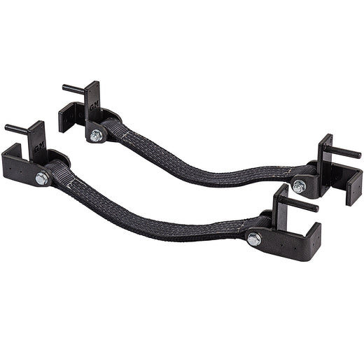 GM3 Power Rack Safety Straps with UHMW liners